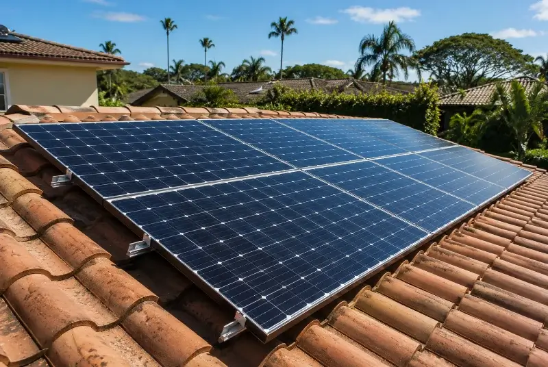Installation de panneaux solaires à Dortan